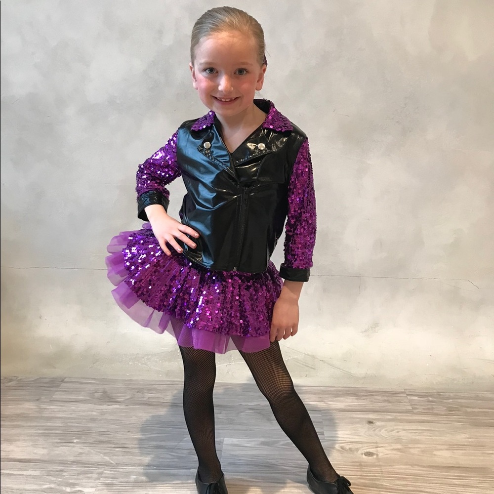 Weisman child size small jazz/ tap dance costume.